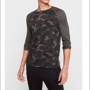 Camo Thermal Long Sleeve T-Shirt